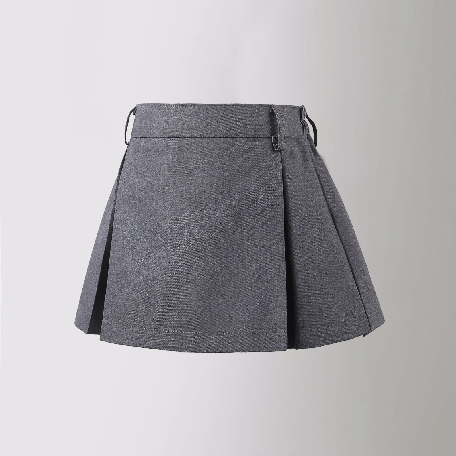 Floral Skirt for Kids High Waist Thin Girls Pleated Skirt Short Fashion Tennis Baseball Casual All-match Children A-line Skirt