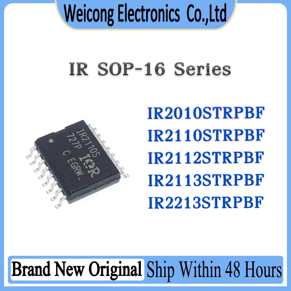 

IR2010STRPBF IR2110STRPBF IR2112STRPBF IR2113STRPBF IR2213STRPBF IR2010 IR2110 IR2112 IR2113 IR2213 IR IC Chip SOP-16