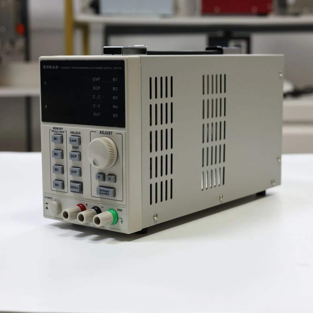 

Industrial KA6005P Programmable Power Supply 60V 5A 300W High Stability Low Noise Calibration RS232 USB