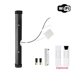 Tuya WiFi elektryczny silnik niewidomych na żaluzje aluminiowe zasłony rzymskie o strukturze plastra miodu Alexa Google Home pilot do silnika