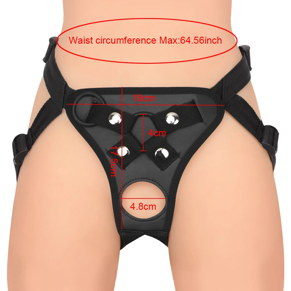 Adjustable Harness Belt With Rings Sex Toys for Men Wearable Penis Panties Strapon Realistic Dildo Pants Strap On Dildos Pants