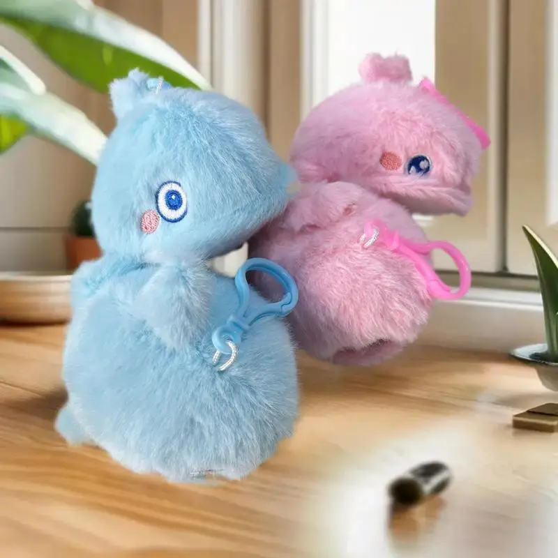 Delightful Plush Marine Whale Creature Stuffed Toy, Keyring, Backpack Trinket, Bag Charm