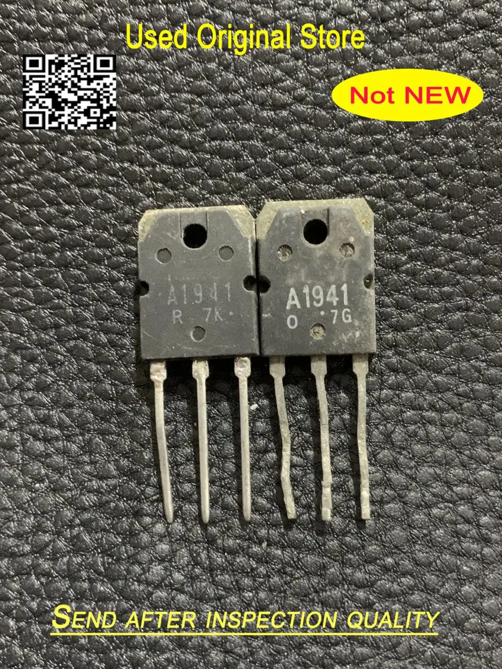 Used 10pcs A1941 C5198 2SA1941 2SC5198 TO-3P (5pair/lot) In Stock