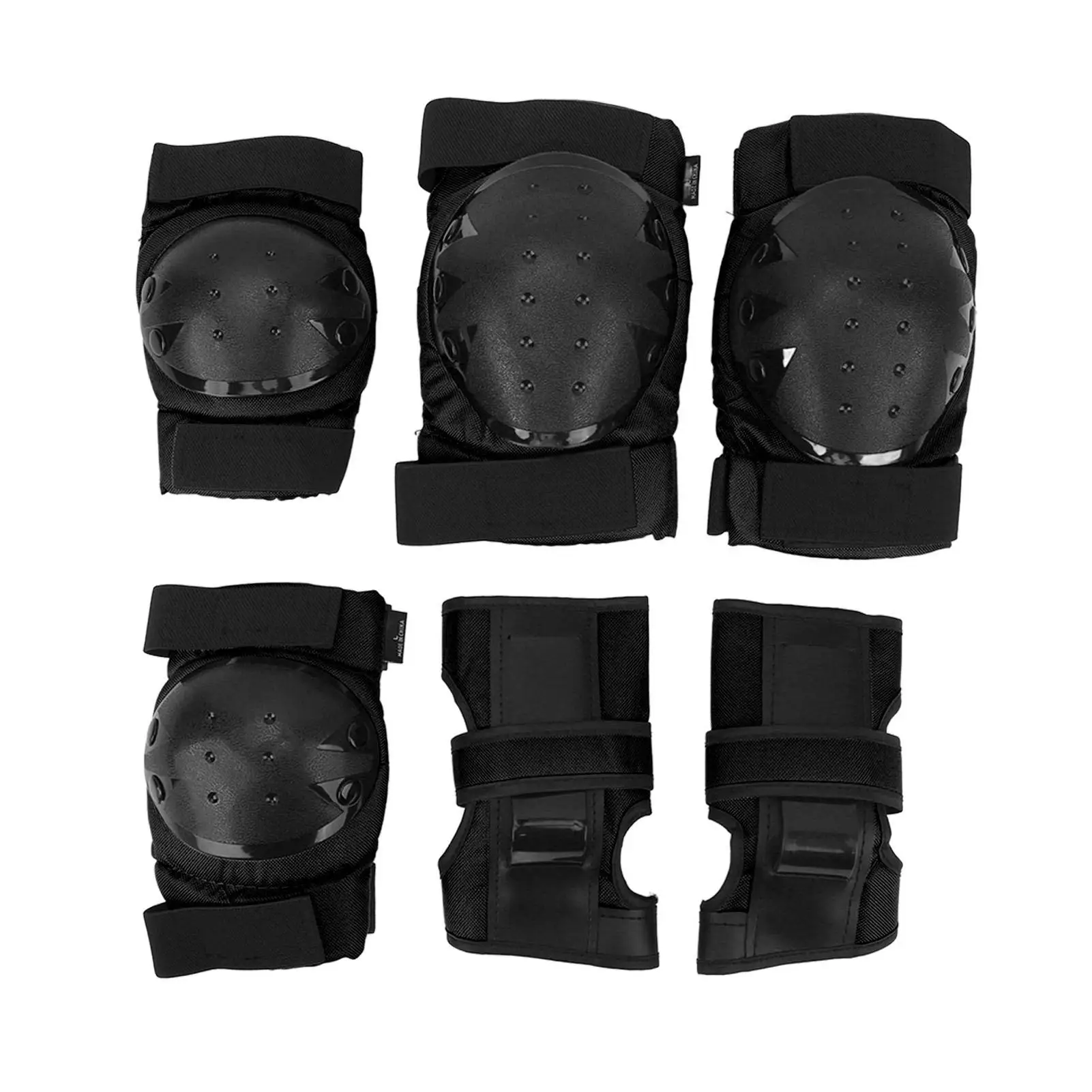 

Shock Absorbent Knee & Elbow Protector Set - Breathable Oxford Cloth Palm Pads for off -Road Driving