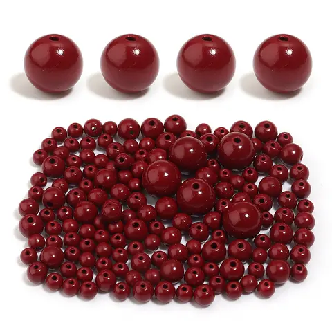 10-80Pcs Natural Purple Gold Sand Deep Red Stone Beads 4/5/6/8/10mm Round Natural Stone Beads for DIY Jewelry Maing Accessories