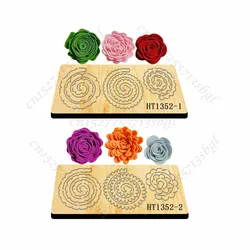 Flower Cutting dies - New Die Cutting And Wooden Mold,HT1352 Suitable For Common Die Cutting Machines On The Market.