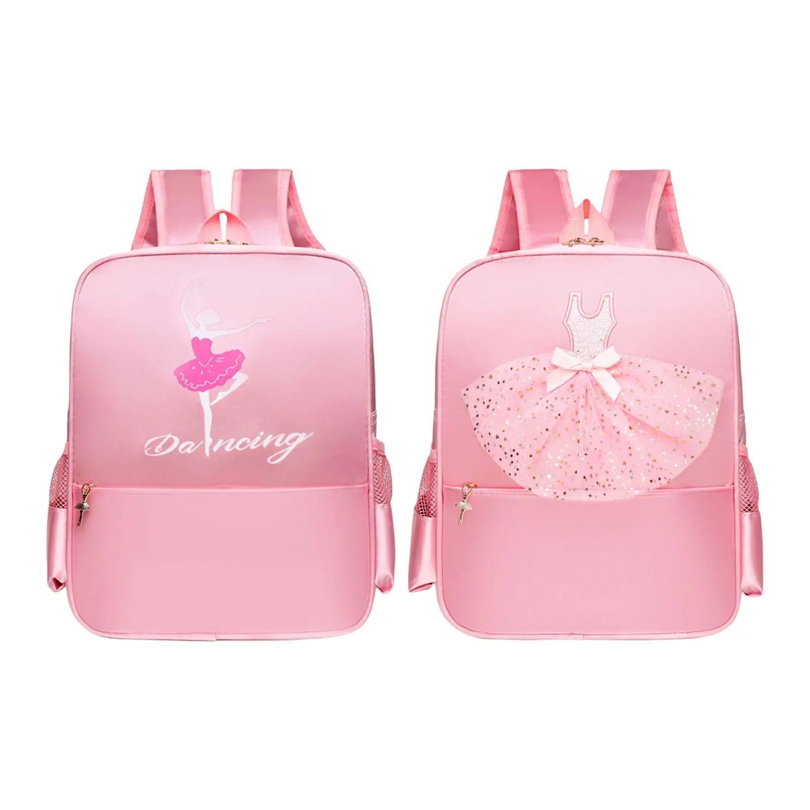 

Ballet Bag Zip Closure Daypack Ballet Backpack for Gymnastics Travel Fitness