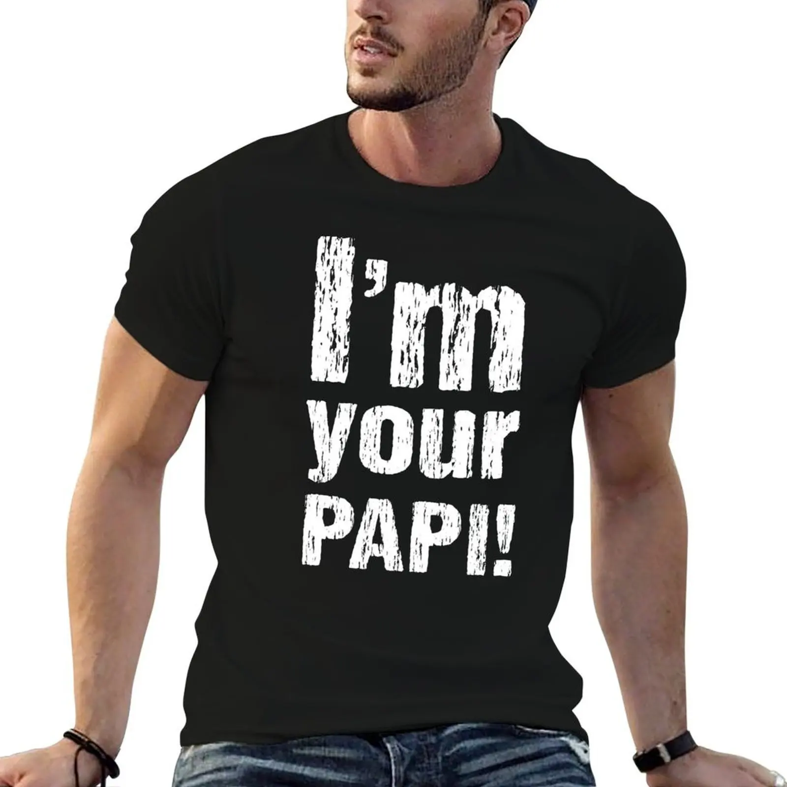 

Im Your Papi - Mexican Wrestler Eddie G - Pro Wrestling T-Shirt t shirt man plain cotton tshirt 100% T-Shirt