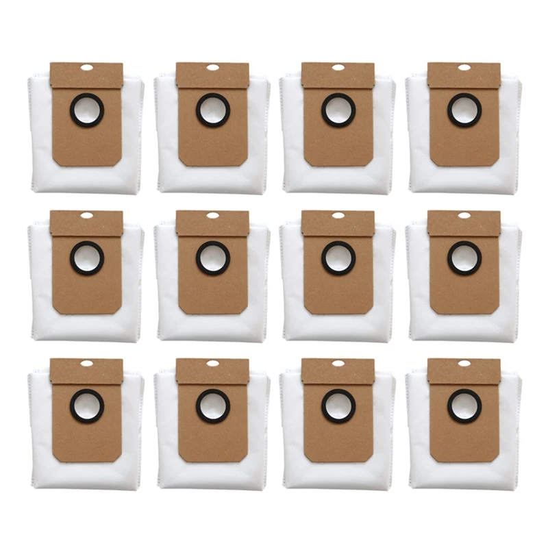 12Pcs Compatible For Airbot L108s Pro Ultra Robot Vacuum Dust Bag Spare Replacement Accessories