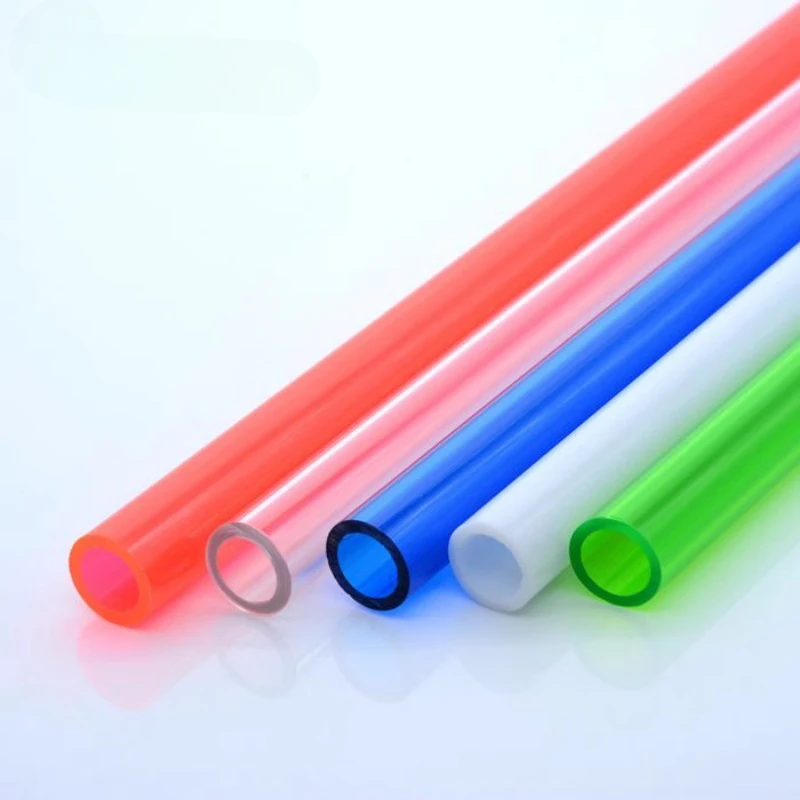 

Computer Water-cooled Hard Pipe B-grade Pipe PETG Pipe Outer Diameter 14MM Inner Diameter 10 Green Red Blue White 50CM