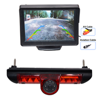Parking Car Rear View Camera CCD HD Brake Light 4.3 Inch Monitor for FIAT Ducato CITROEN Jumper PEUGEOT Boxer 2006-2015