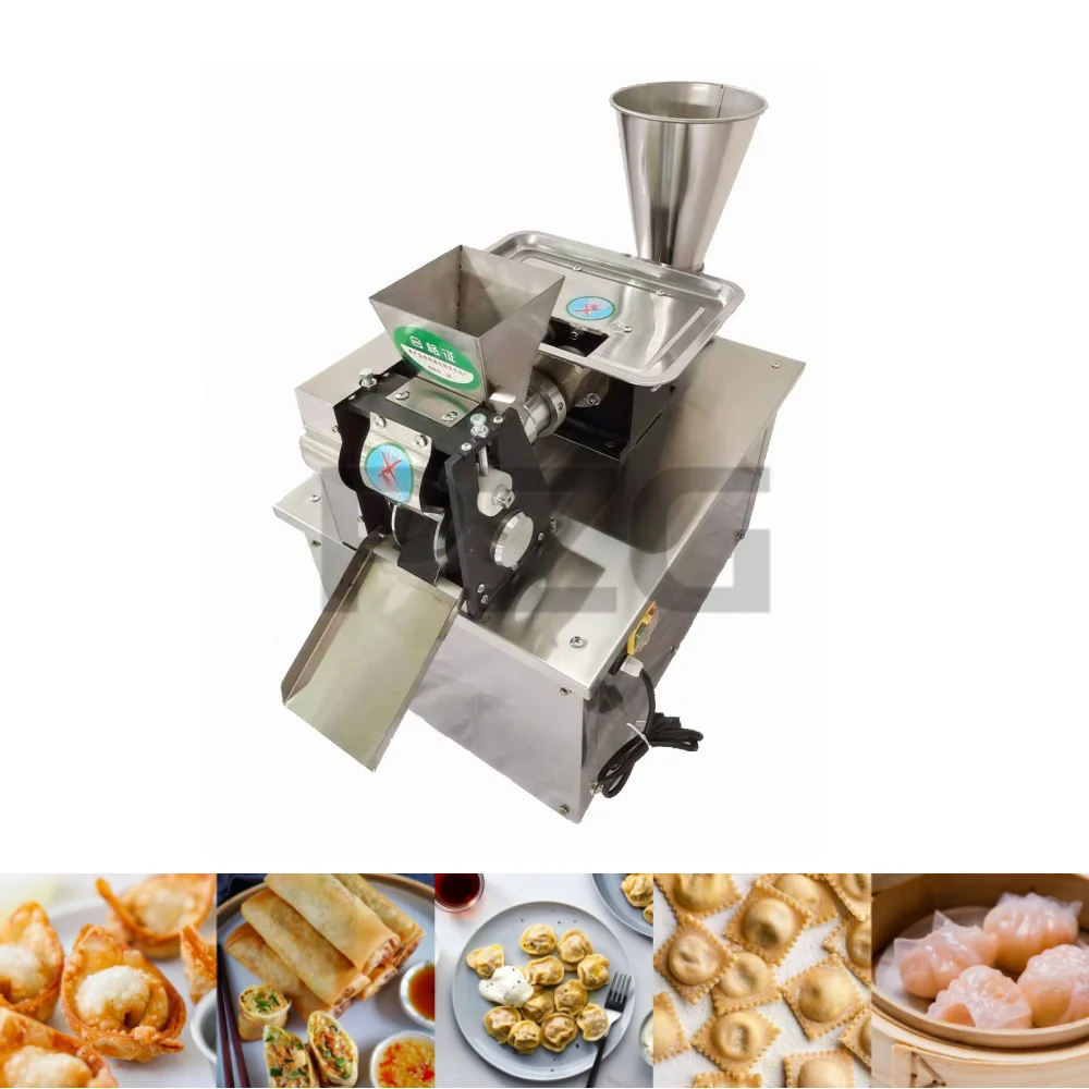 110/220v Pastry Automatic Momos Dumpling Gyoza Machine Russia Ravioli Tortellini Pierogi Pelmeni Empanada Samosa Making Machine