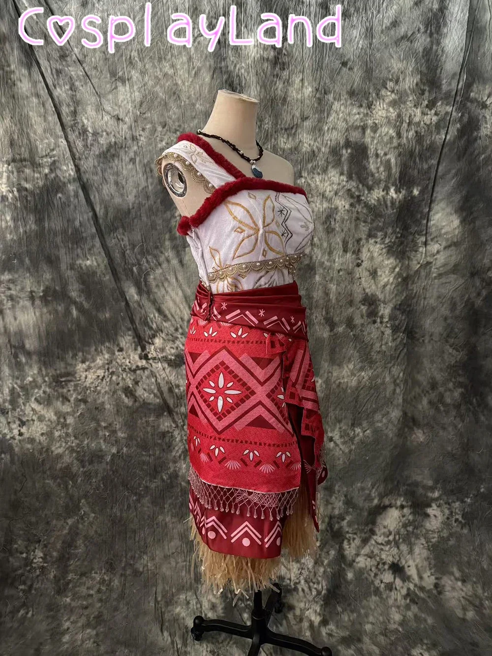 Robe de princesse Moana, Costume de Cosplay, robe de plage d'été, accessoires de jupe supérieure, Costume d'halloween et de noël, jeu de rôle sur mesure