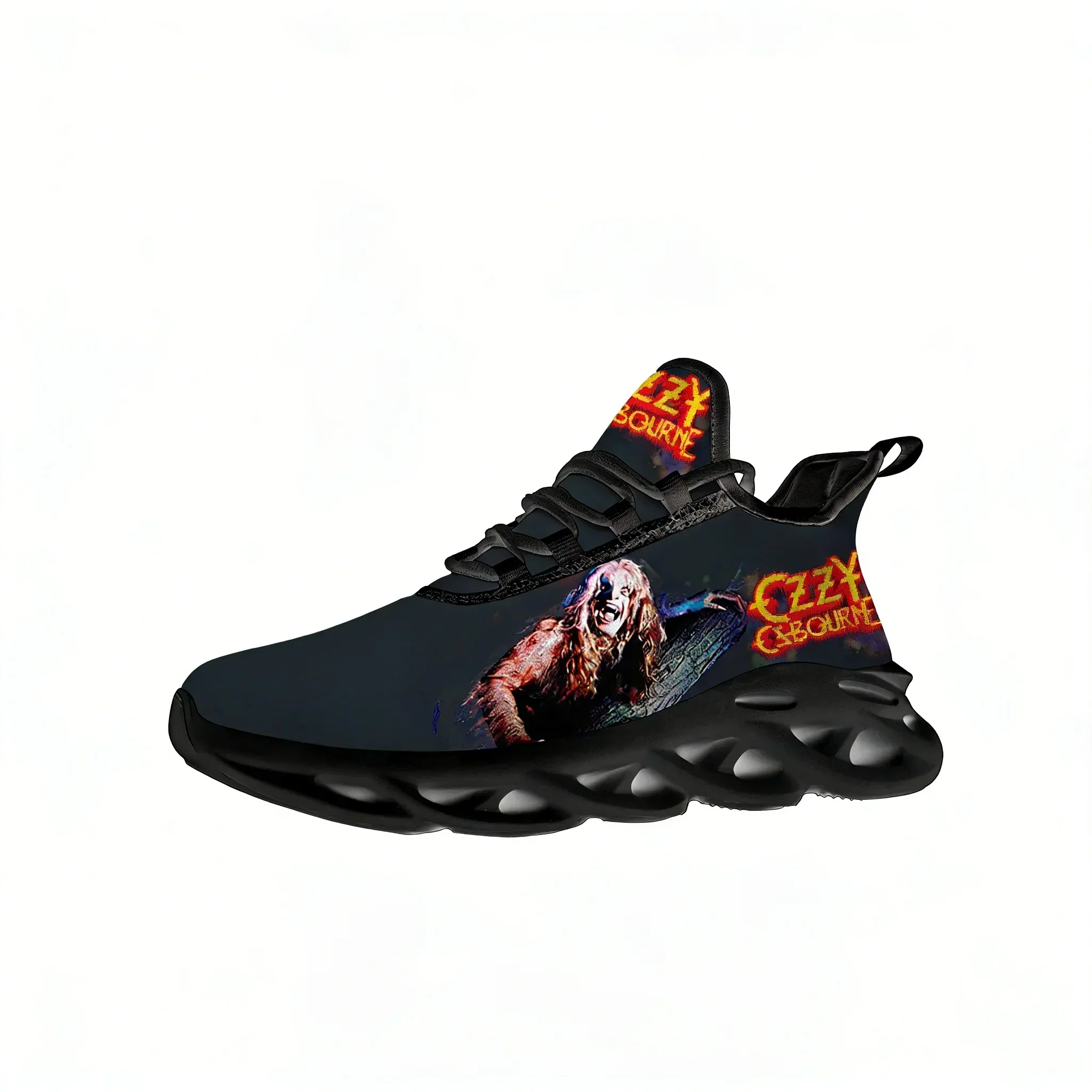 

Ozzy Osbourne Rock Singer Flats Sneakers Hip hop Street Retro Men Women Sports Running Shoe Sneaker Footwear Hiking Travel Shoe