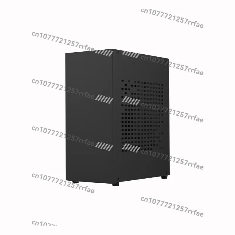 

A07 Mini Desktop Gaming PC Case with Independent Graphics Card Support, All Aluminum Chassis, 1U Small Power Supply