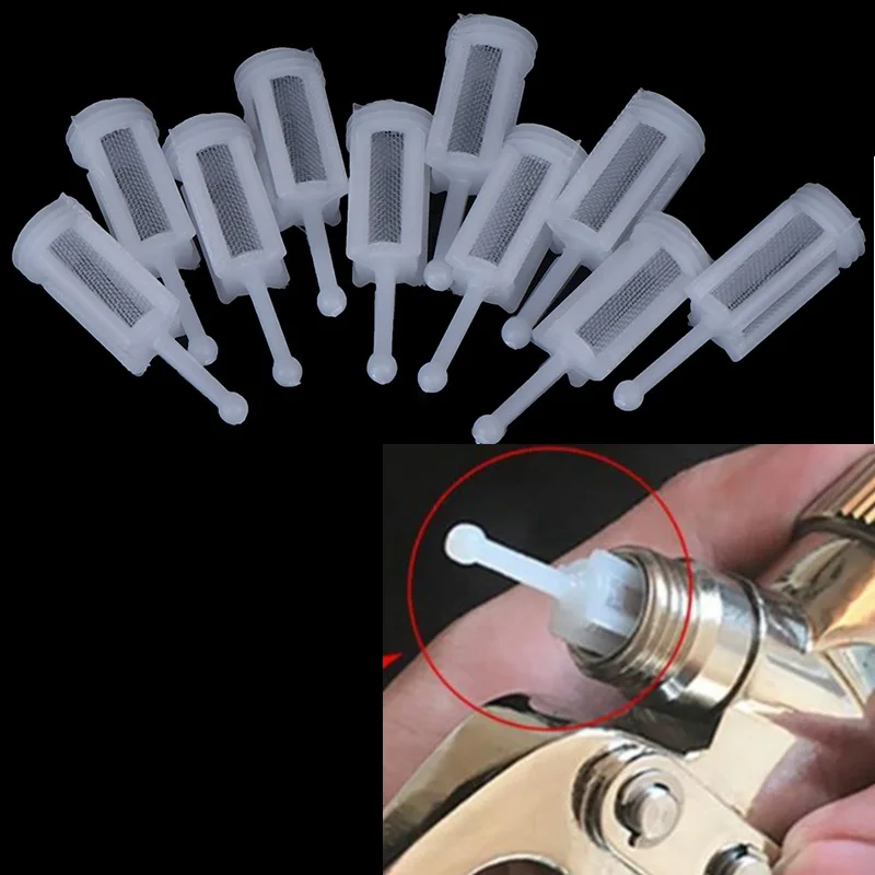 

10/50Pcs Spray Gun Filters Fine Mesh Disposable Gravity Feed Paint Strainer