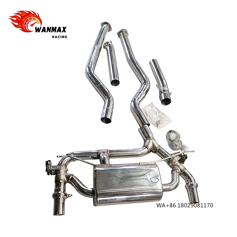 

Выхлопная система Cat-Back для F30 340i с двойным выходом и Valvetronic, нержавеющая сталь 304