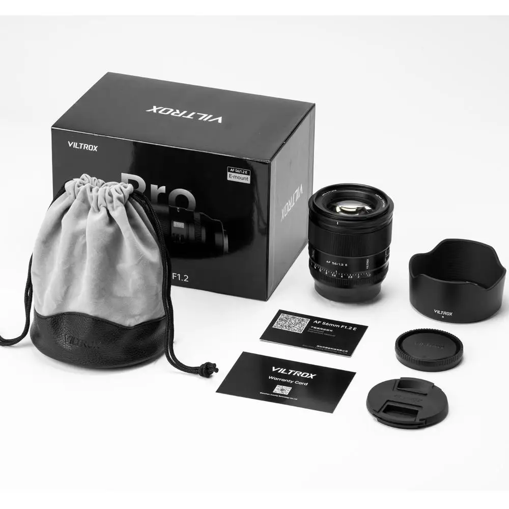 VILTROX 56 mm F1.2 Pro APS-C-Objektiv, Autofokus, große Blende, Prime-Objektiv für Sony E-Mount ZV-E10 FX30 A7RIII Fuji X-Mount X-A7 X-E4