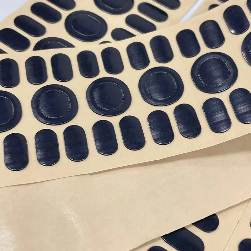 1set Black Mouse Feet Skates Pads for  G102 G304 Mouse Foot Pad Non-slip Sticker