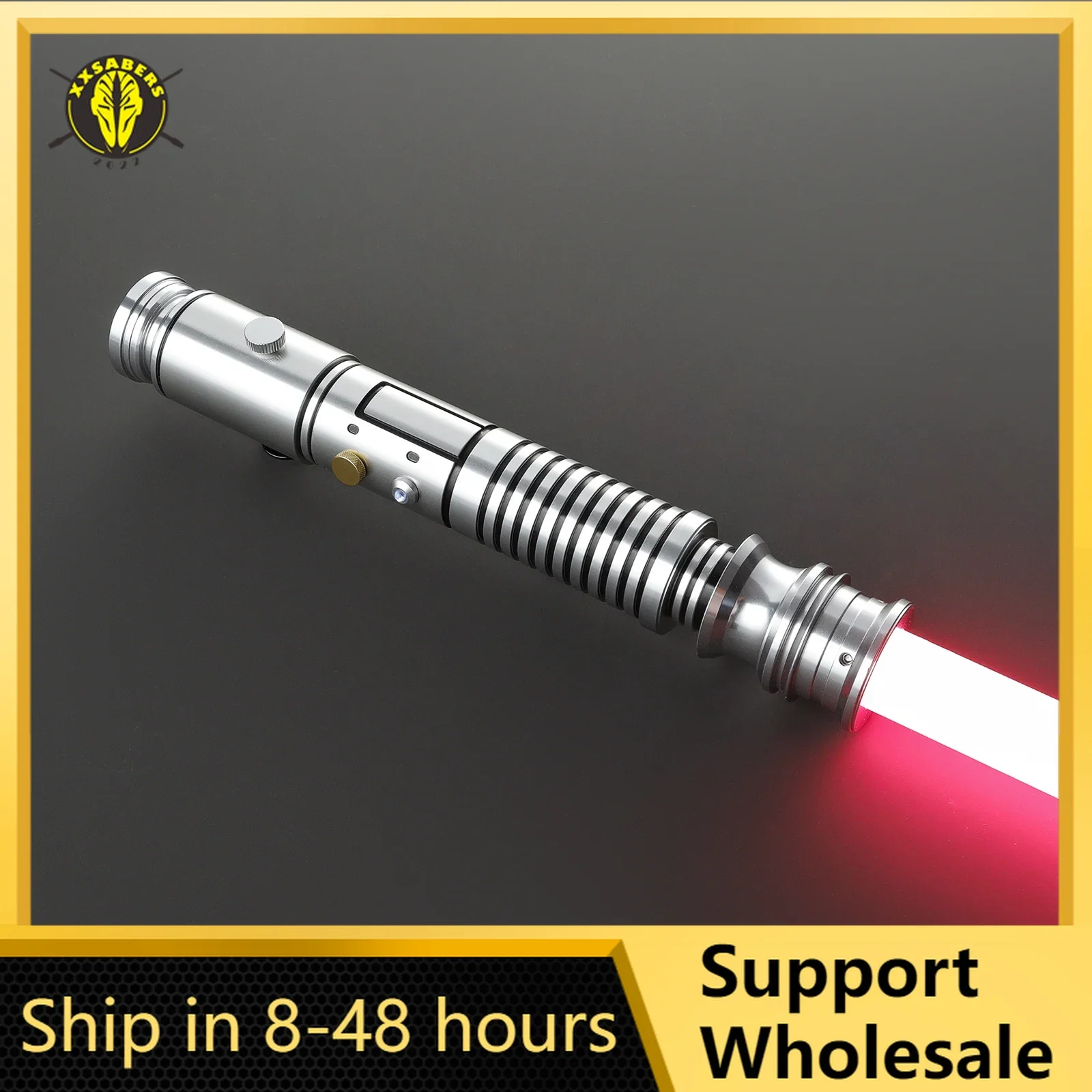 Lightsaber Neopixel Jedi Laser Sword Metal Hilt Heavy Dueling Sensitive Smooth Infinite Changing Hitting Sound LTG Light Saber