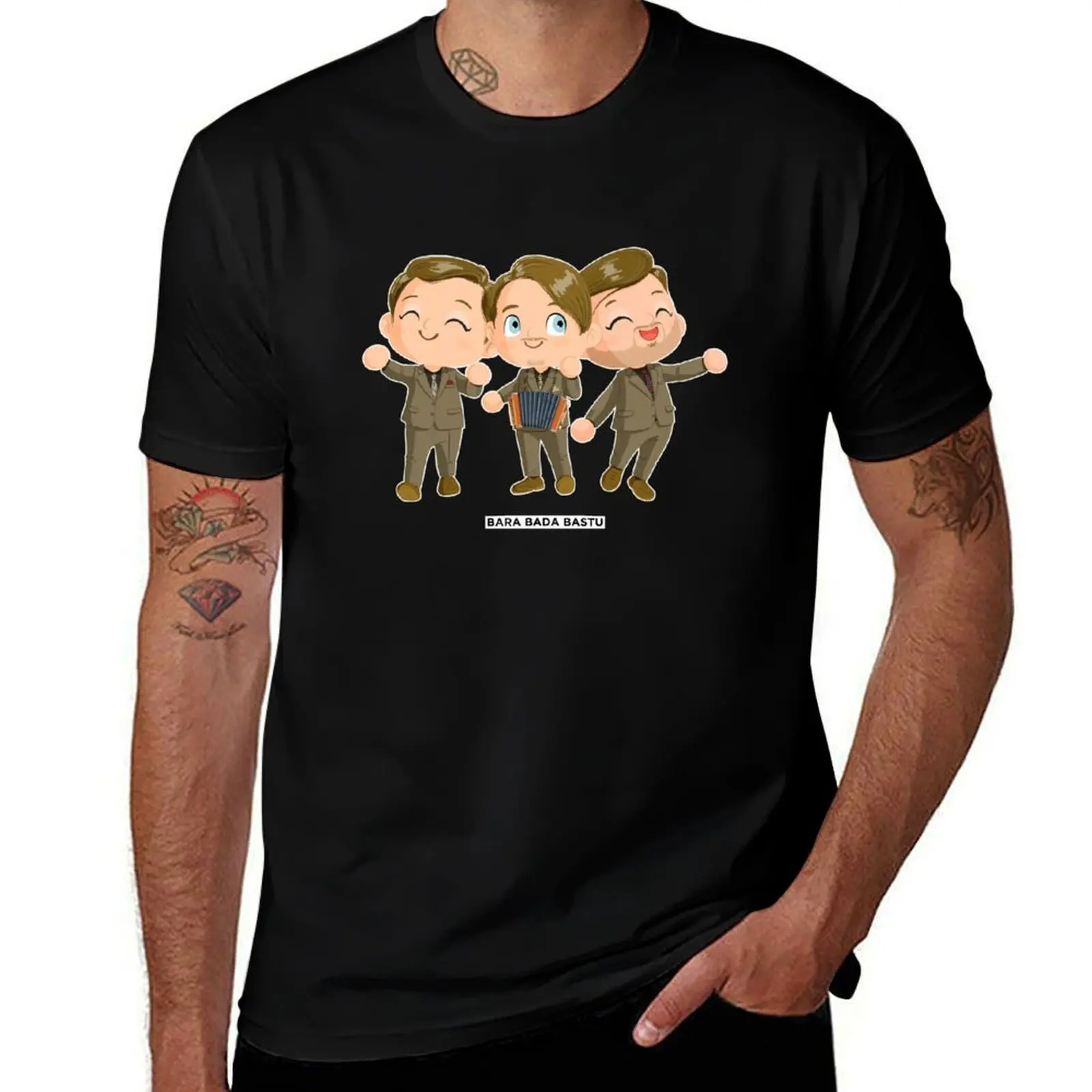 

Bara bada bastu, KAJ, ESC 2025 Sweden T-Shirt customs design your own boys animal print oversizeds mens plain t shirts