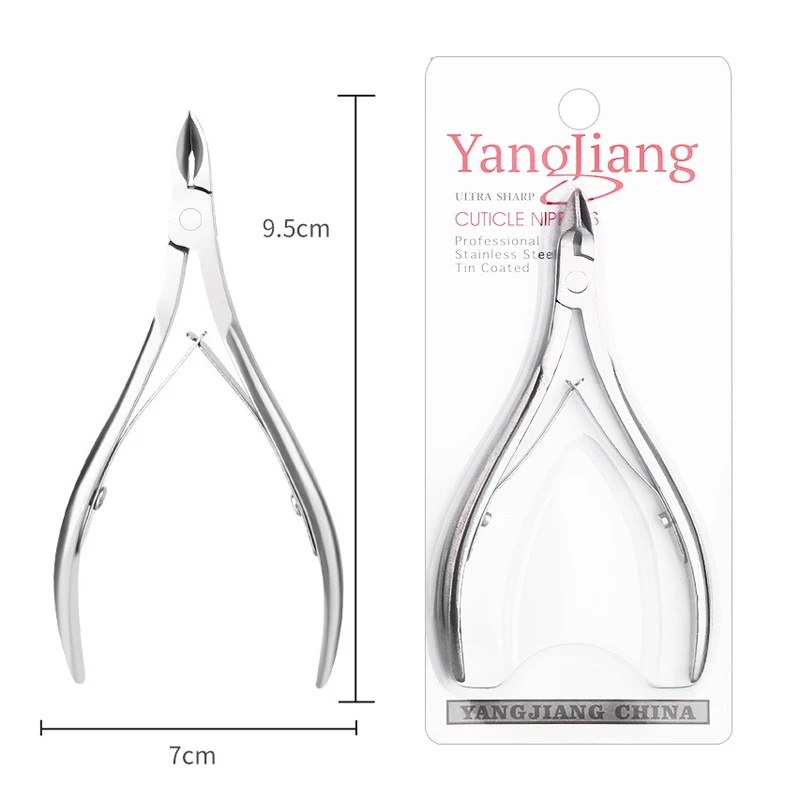 1/5 Pcs Toenail Fingernail Cuticle Nippper Professional Nail Clipper Manicure Cutter Scissoris Stainless Steel  Trimmer Tools