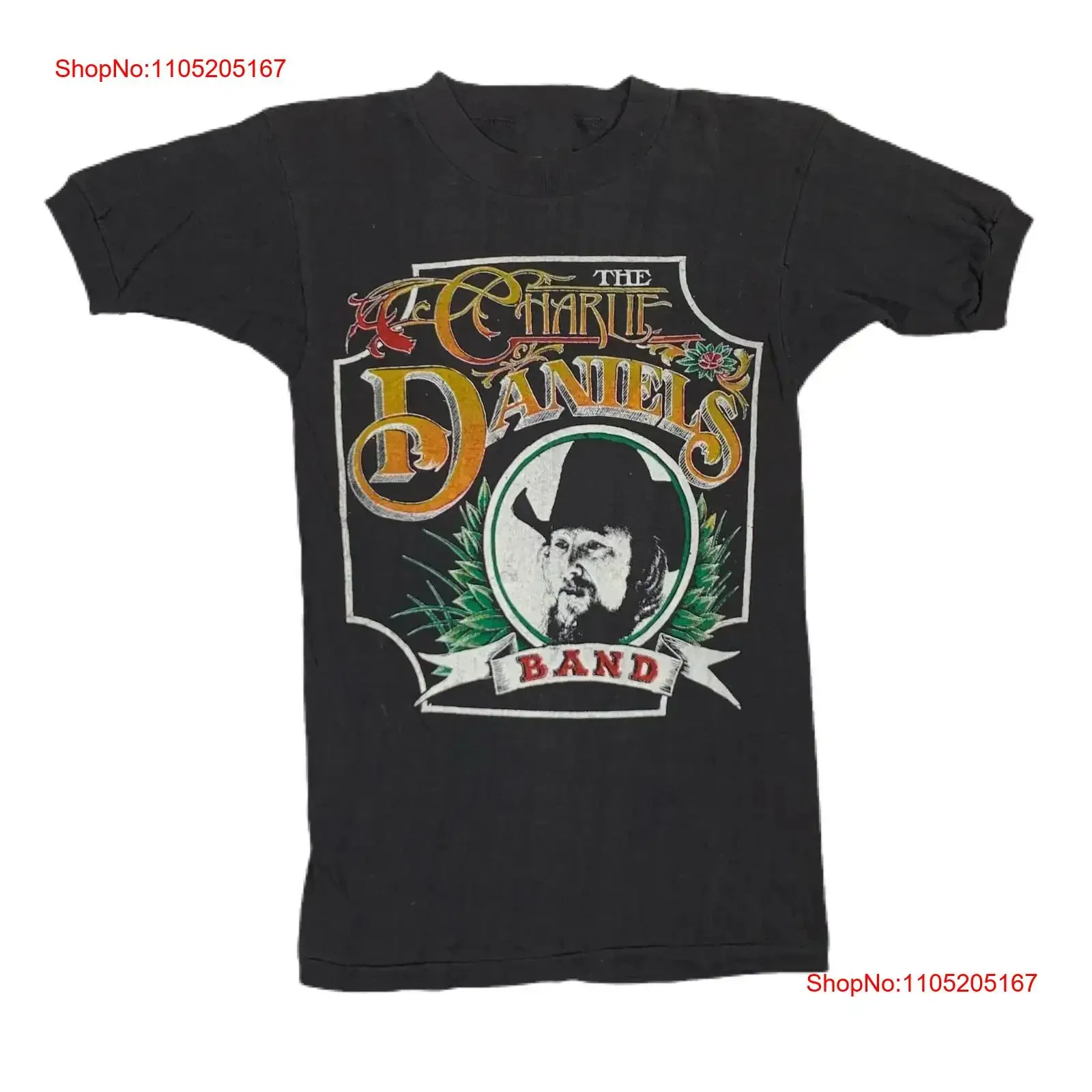 Vintage The Charlie Daniels Band 70s T Shirt Fan All Size S 4XL vintage Washed Soft Top For Everyday Wear Casual Versatile