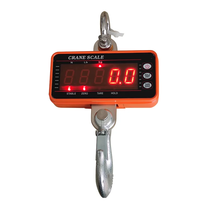 1000kg 1500kg Heavy Duty Hanging Scale Control Remote with LED Display Digital Crane Scale