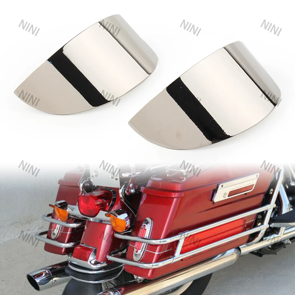 2 шт. накладки на задние указатели поворота для мотоциклов Harley Touring Electra Glide Road King 86-17 FLHT & FLSTC FLHTCU