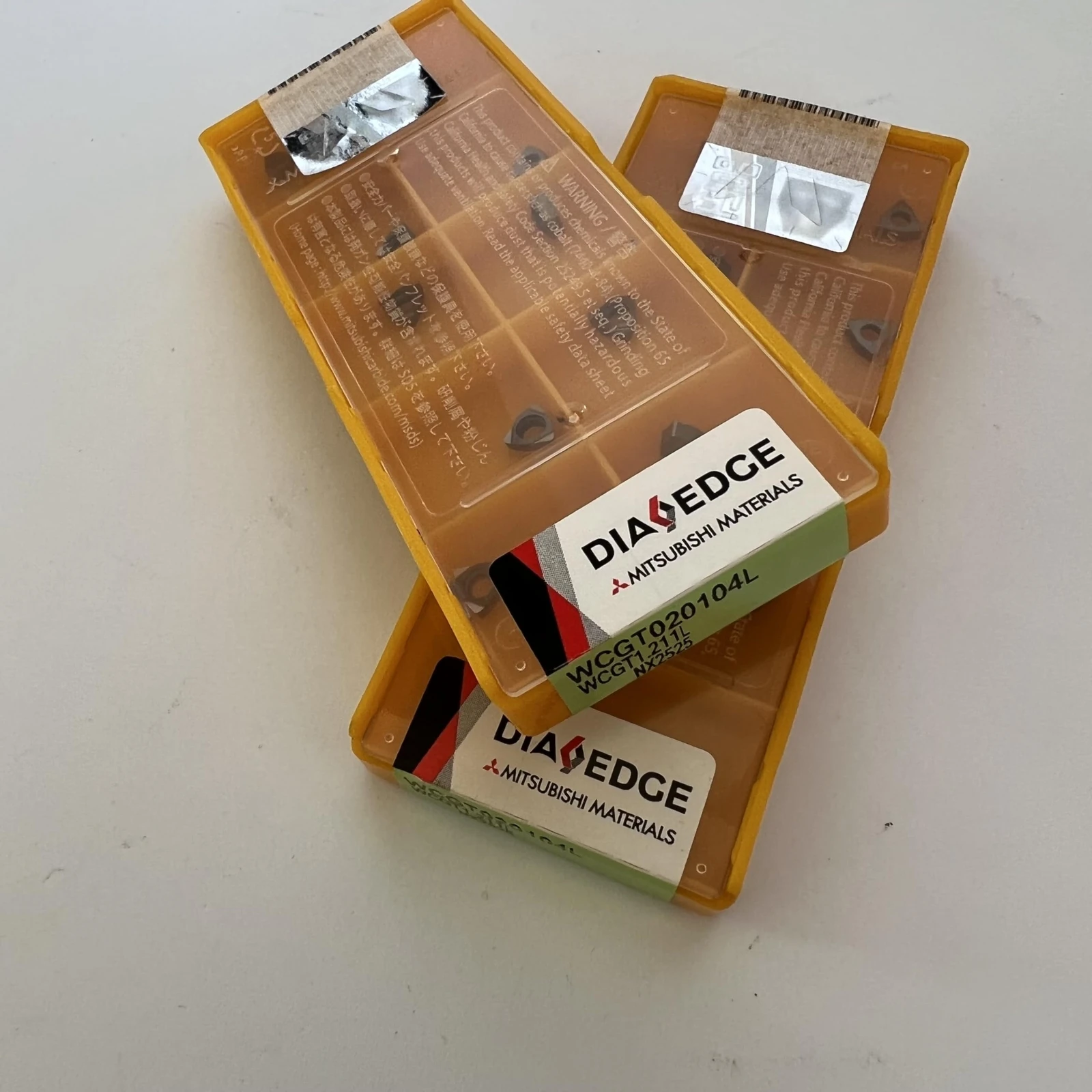 

WCGT020104L NX2525 / Carbide blades 10 pieces