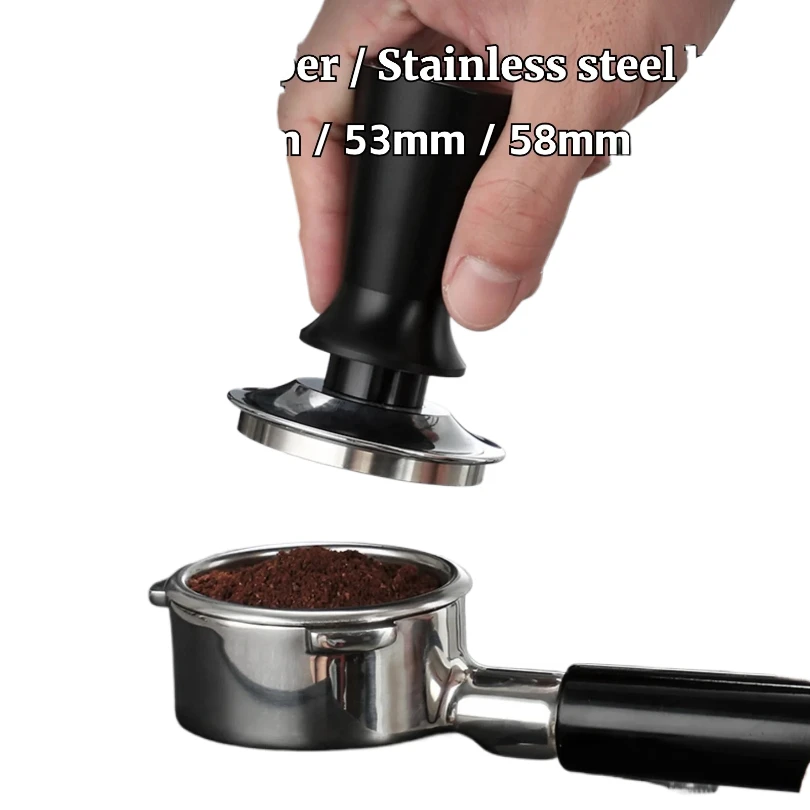 

58mm 53mm 54mm 51mm Espresso Tamper Barista Coffee Tamper with Calibrated Spring Loaded Stainless Steel Tampers