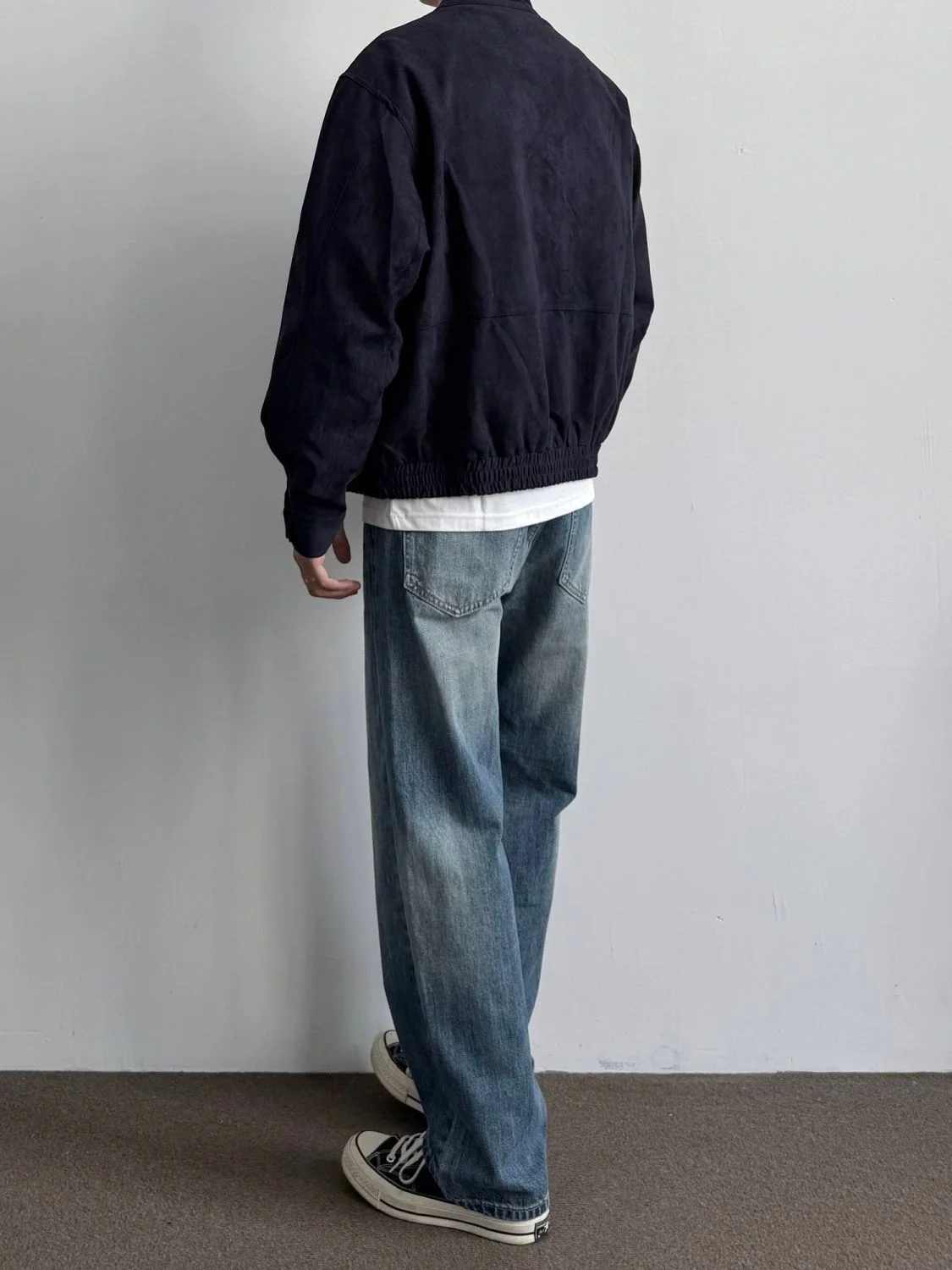 

Мужское классическое пальто-куртка с пуговицами, в стиле милитари, с подогревом, осеннее, темно-синее, элегантное, теплое, для активного отдыха, в стиле авиаторской одежды