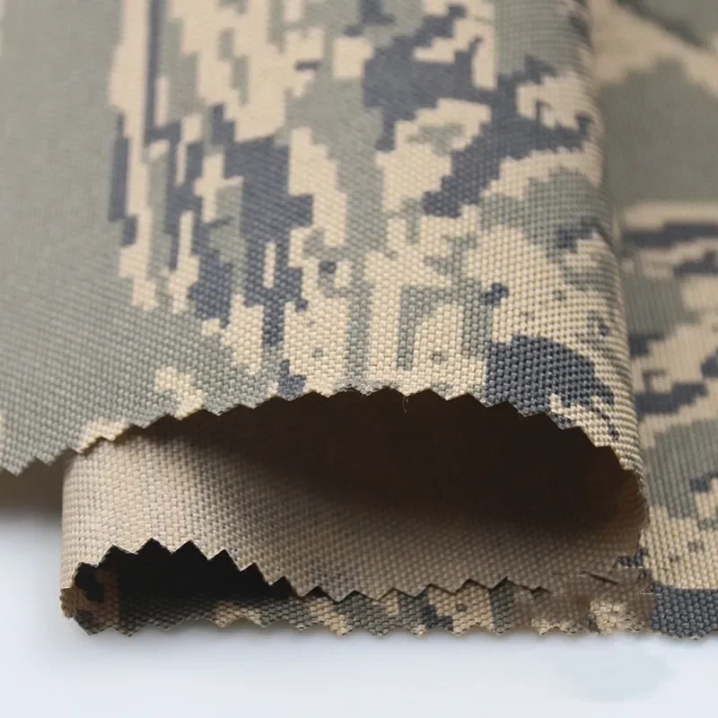 

1050D Nylon US Air Force Digital Tiger Stripe Camouflage ABU Fabric ACU Universal Camo PU Coated Knapsack DIY Cloth