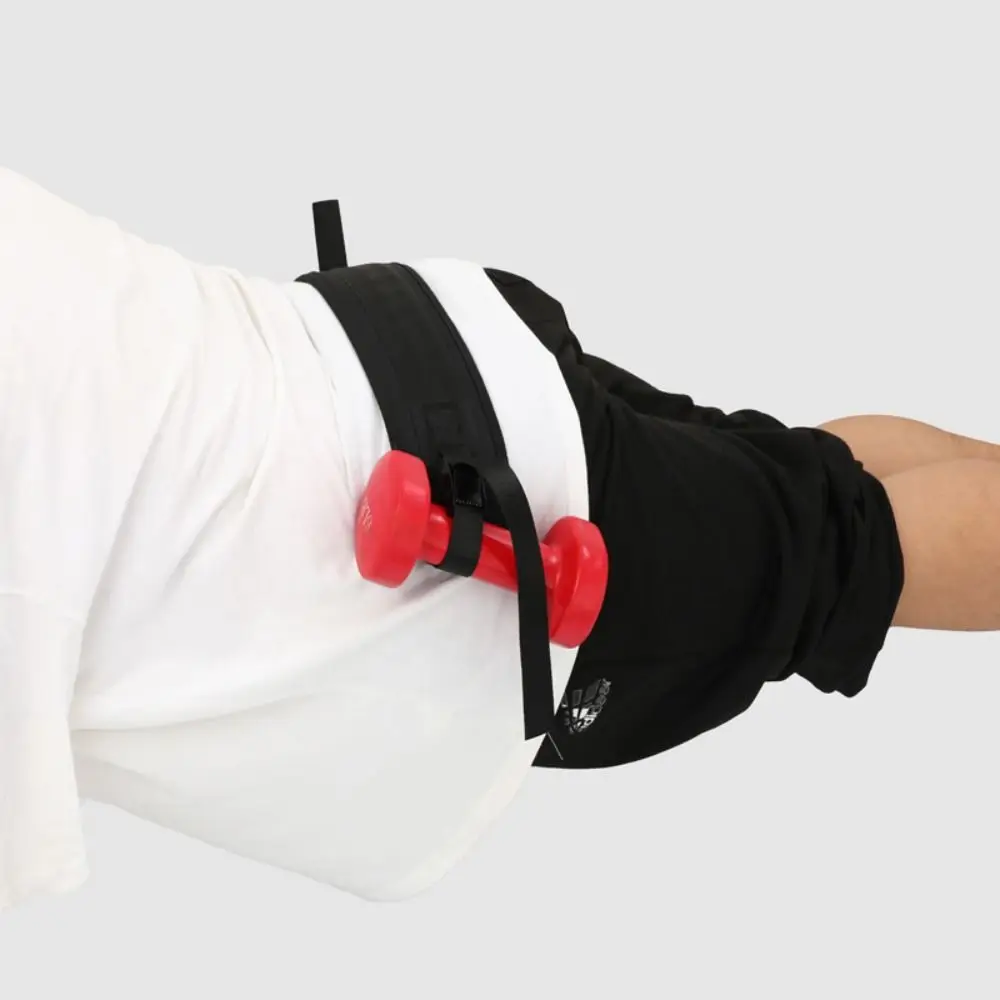 

Non-Slip Grip Hip Thrust Belt Easy to Use Adjustable Weightlifting Strap Safety Stronger Load-Bearing Heavy-Duty Dumbbell Band