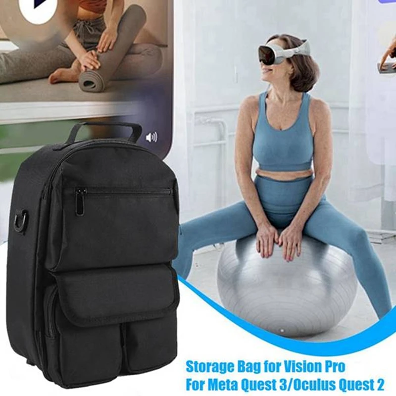 VR Headset Carrying Case for 3// - Travel Storage Bag-BCBW