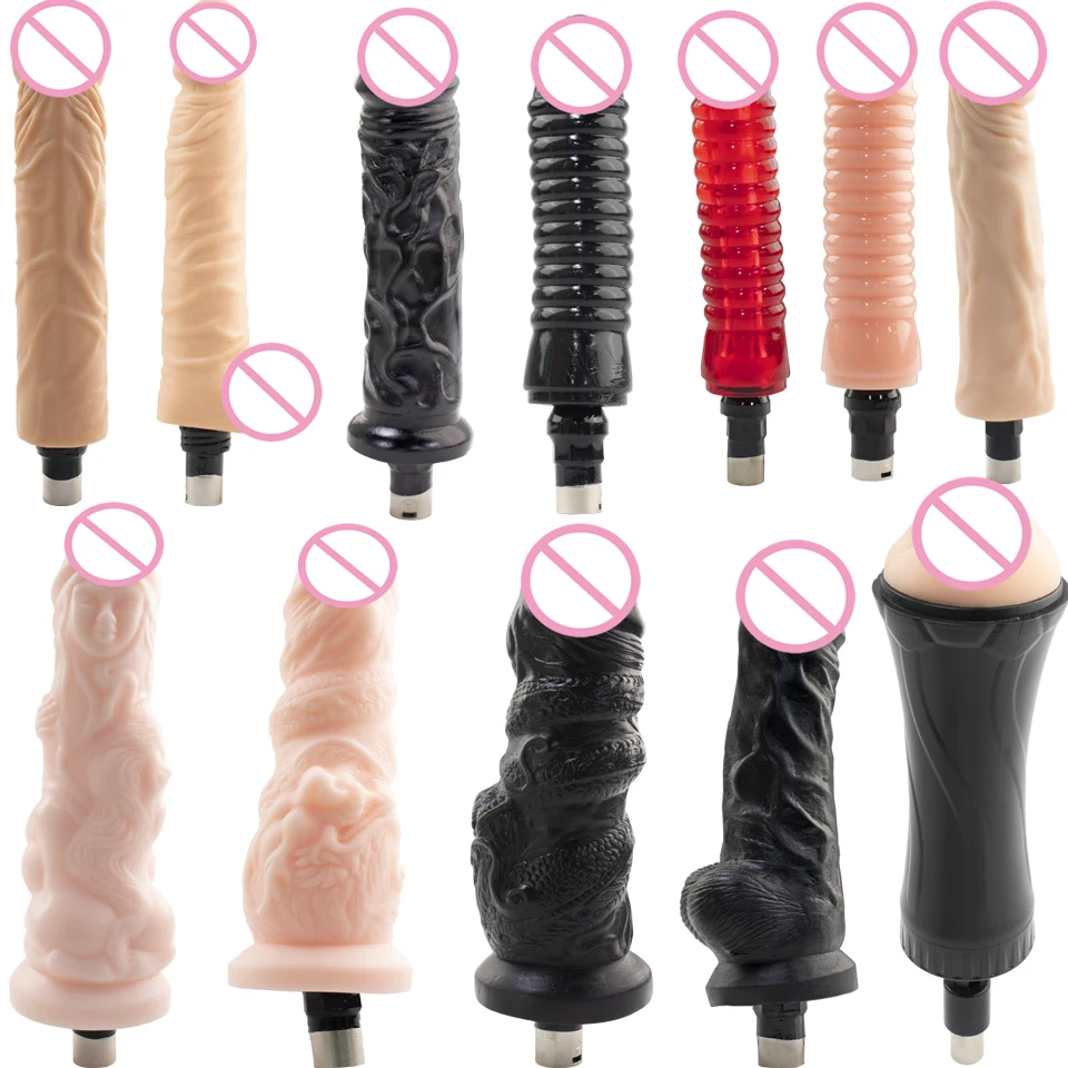 Soft Sex Machine Dildo Attachments for A2 A2SS A2X F2 F3 Love Machine Toys Sex