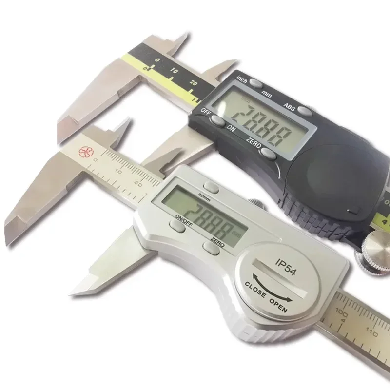 Authentic Taiwan digital caliper 0-150 200 300 500 600 high-precision electronic cursor
