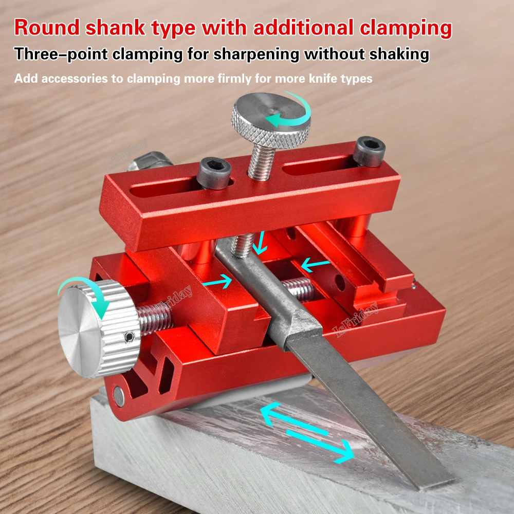 Imagem -02 - Fixed Angle Sharpener para Madeira Cinzel Ferramenta Auxiliar Guia de Afiação Jig Roller Sharpening Tools