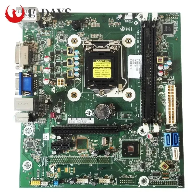 For HP ProDesk 280 G1 MT Desktop Motherboard FX-ISB-8X-3 Mainboard With LG1150 100% Tested Okhigh Quality