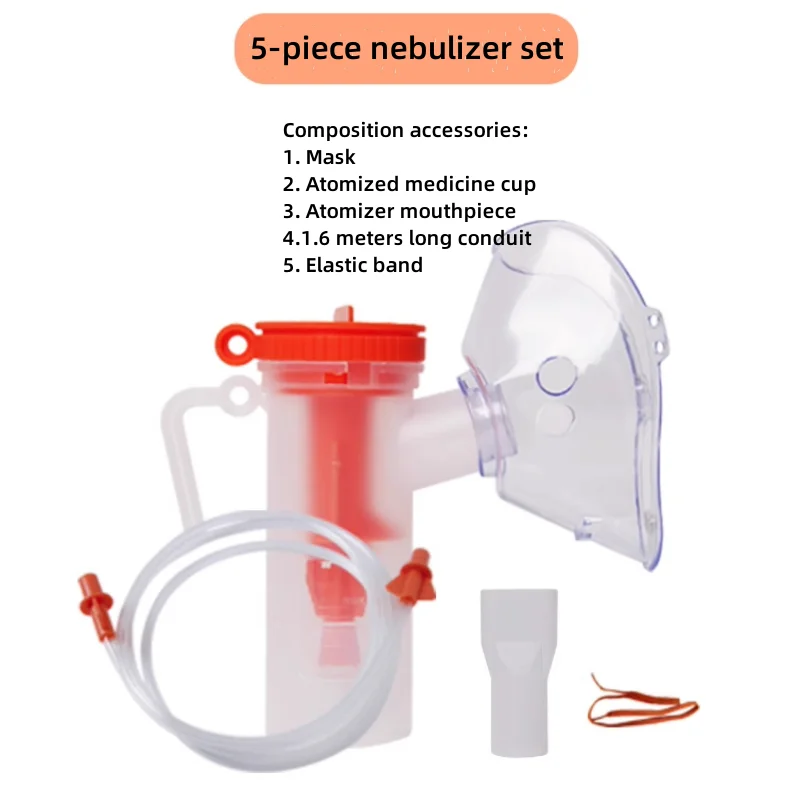 Disposable Medical Nebulizer Masks Nebulizer Cup Inhaler Set For Adult and Children Health Care Portable Nebulizer Humidifier