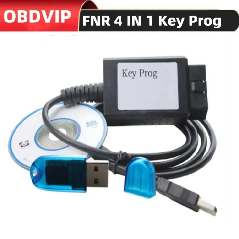 Key Programmer FNR 4 IN 1 USB Dongle Vehicle Programming for F-ord/Re-nault/Nis-san FNR Key Prog 4-IN-1 By Blank Key