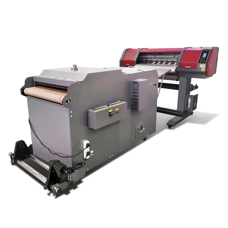 TT-60E2-R DTF Direct To Film Printer With Powder Shake Machine  For T-shirt 60cm Width 4720/I3200 Print Head optional