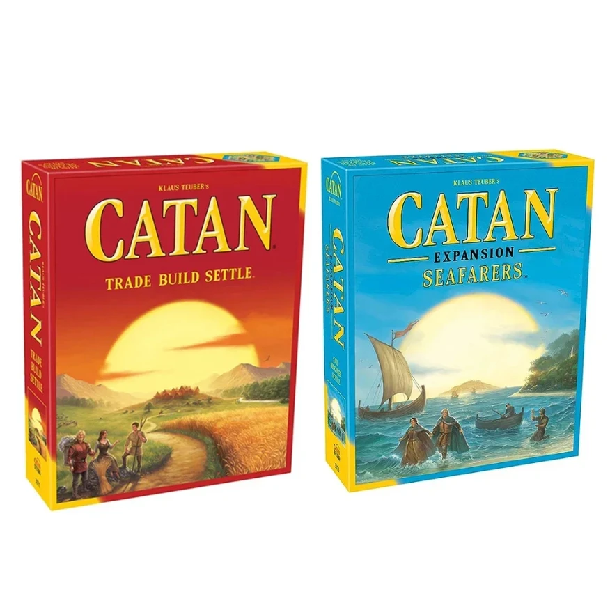 

catan board game puzzle leisure toy game card edition playing games 2-8 people party card games