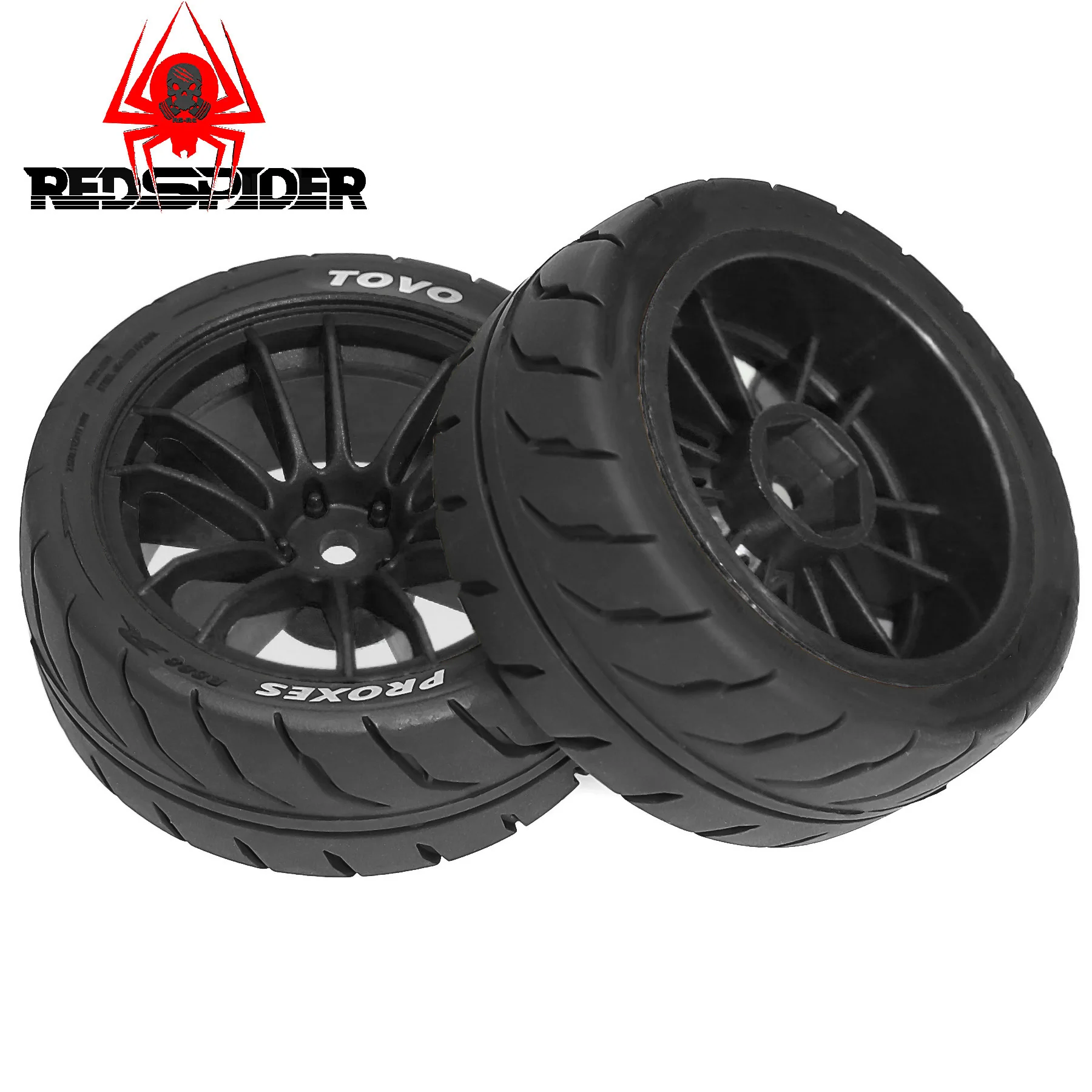 Racing Car Tires WRC Rally Tyres 12mm Hex for 1/10 RC On Road Car Tamiya TT01 TT02 XV01 XV02 PTG-2 HSP HPI Kyosho MST Parts