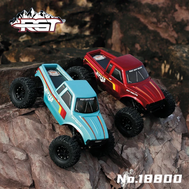 

Радиоуправляемый внедорожный краулер RGT 1/18 Ripper 18800 с бесщеточным электродвигателем, полным приводом, двумя скоростями, для взрослых и детей, RTR