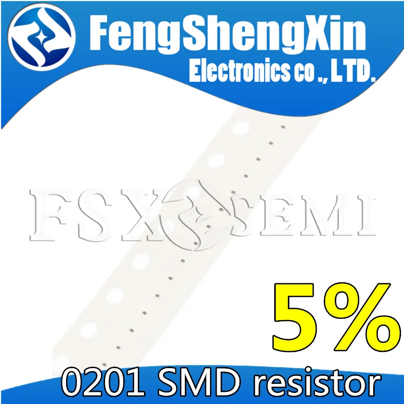 

100pcs/lot 5% 0201 SMD resistor 0R ~ 10M 1/20W 0 1 10 100 150 220 330 ohm resistors 1K 2.2K 10K 100K 1R 10R 100R 150R 220R 330R