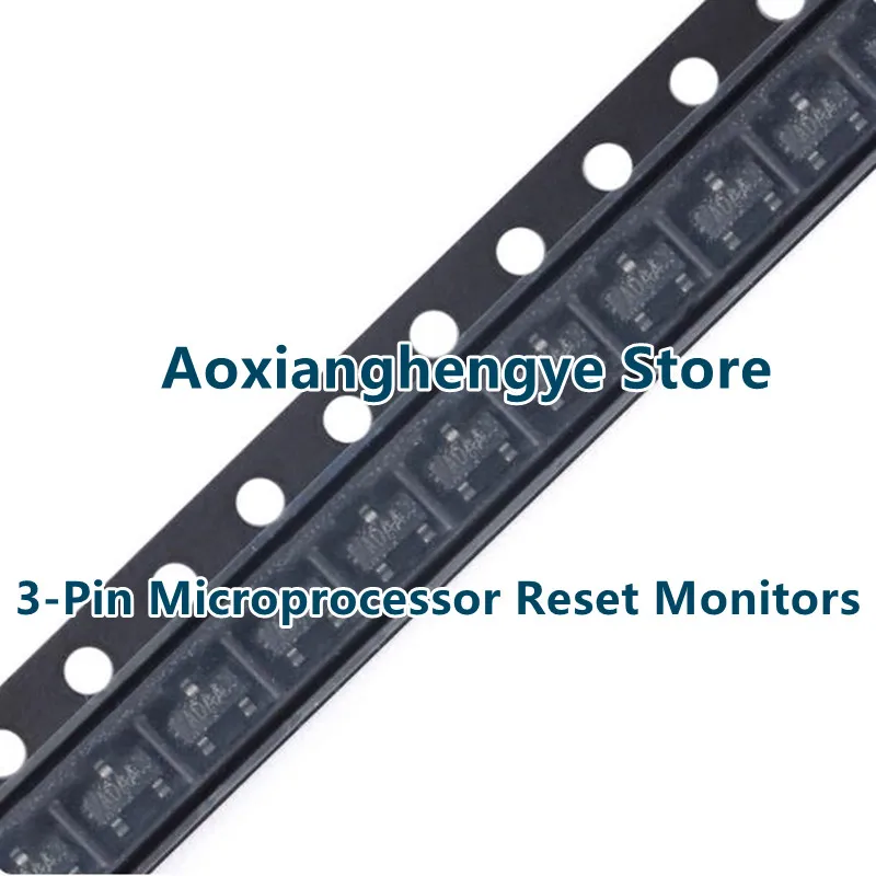 10PCS MAX809Z/R/S/T/J/M/L SOT23-3 MAX810Z/R/S/T/J/M/L SOT23 3-Pin Microprocessor Reset Monitors