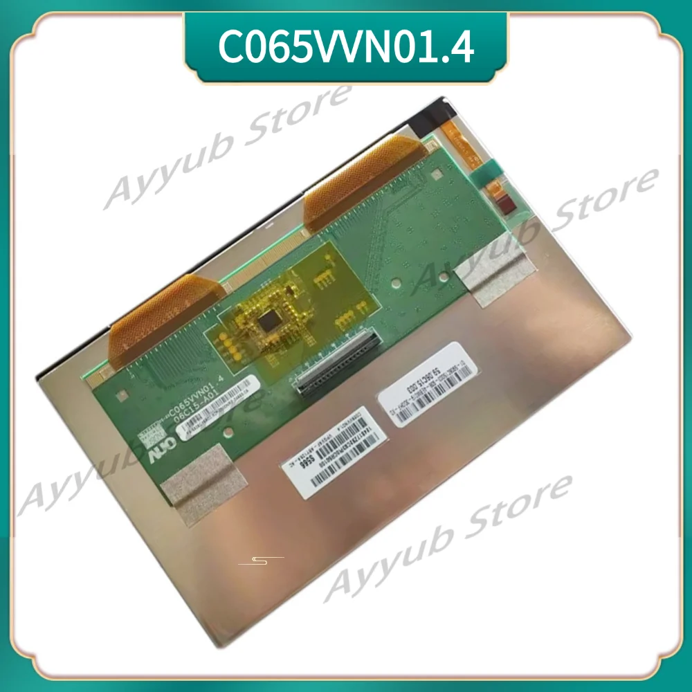 C065VVN01.4 C065VVN01 6.5นิ้วจอแสดงผล LCD สำหรับรถยนต์เครื่องเล่น DVD นำทาง GPS