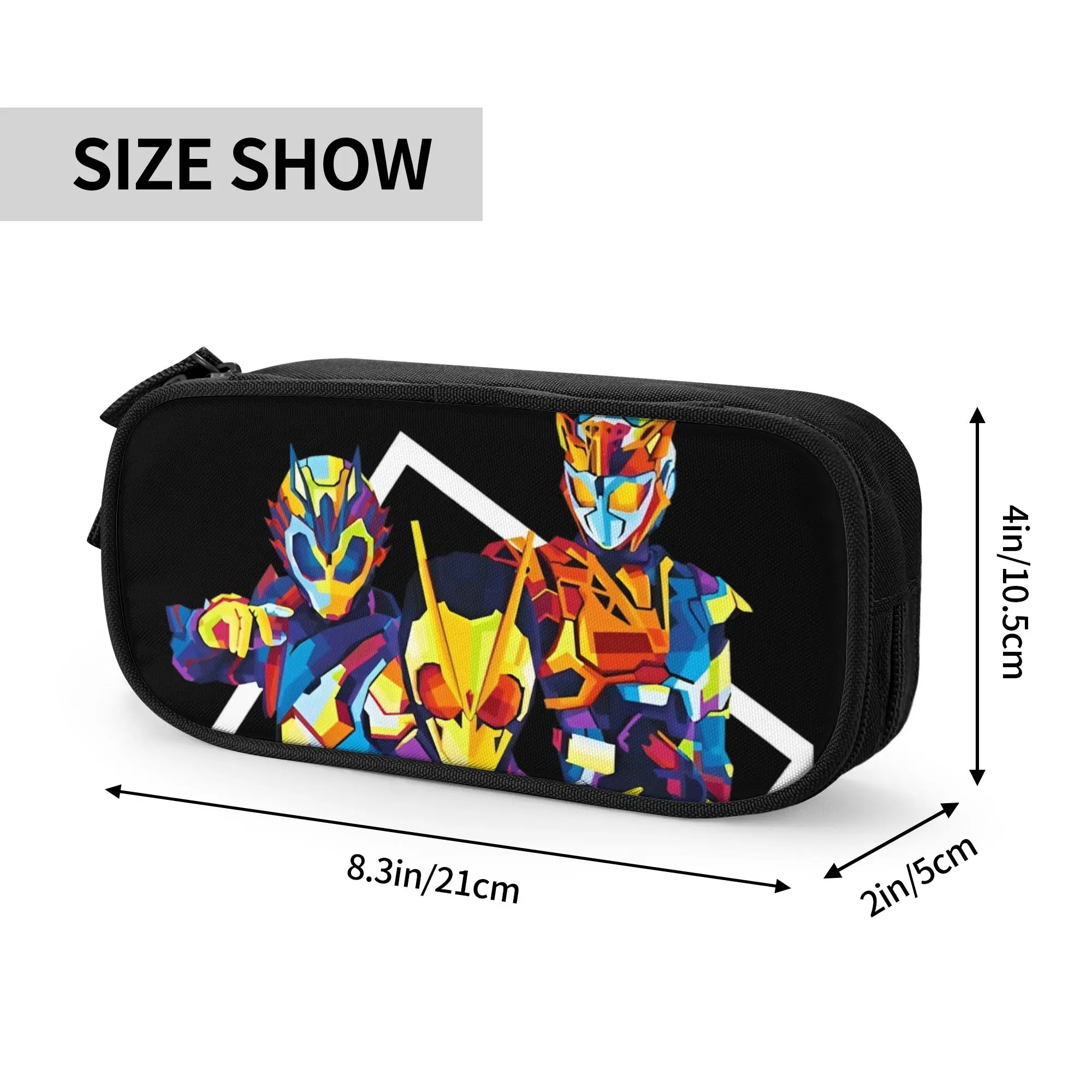 Large Capacity Bags for Child Cartoon Kamen Rider Zero One Squad  Handheld Study Bag for Boys Gilrs Kids