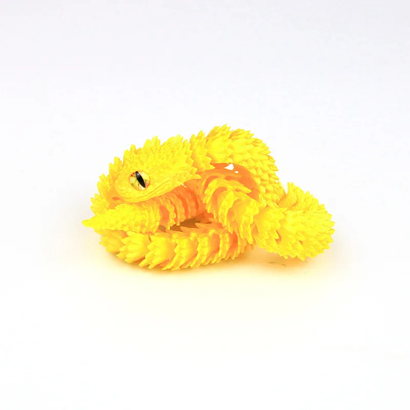 Articulated Snake Decor Figurine Model